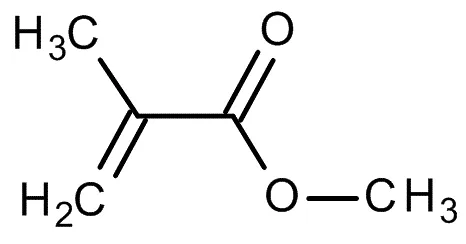 Methyl Methacrylate Monomer (MMA) structure: Methyl Methacrylate Monomer (MMA) structure: