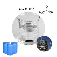 99.8% Glacial Acetic Acid (GAA) CAS 64-19-7 Industry Grade